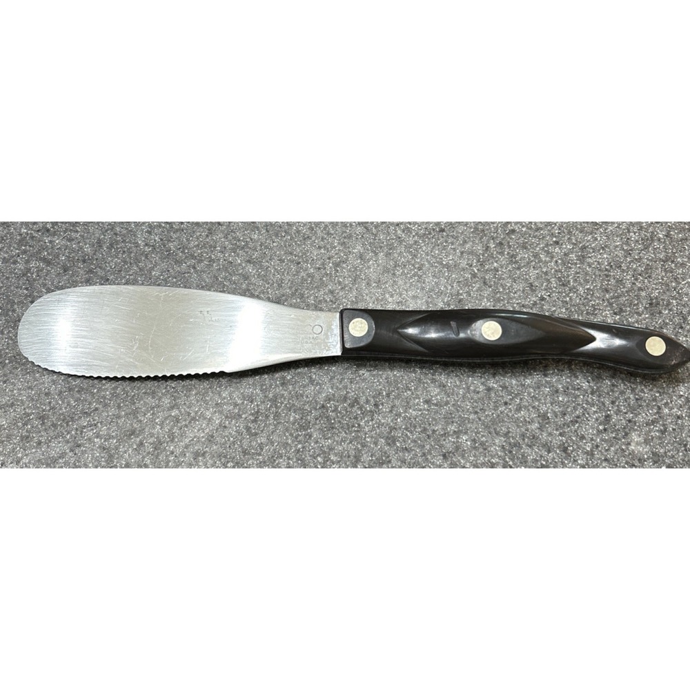 Cutco 1768 JH Spatula Spreader Dark Brown Handle 10"